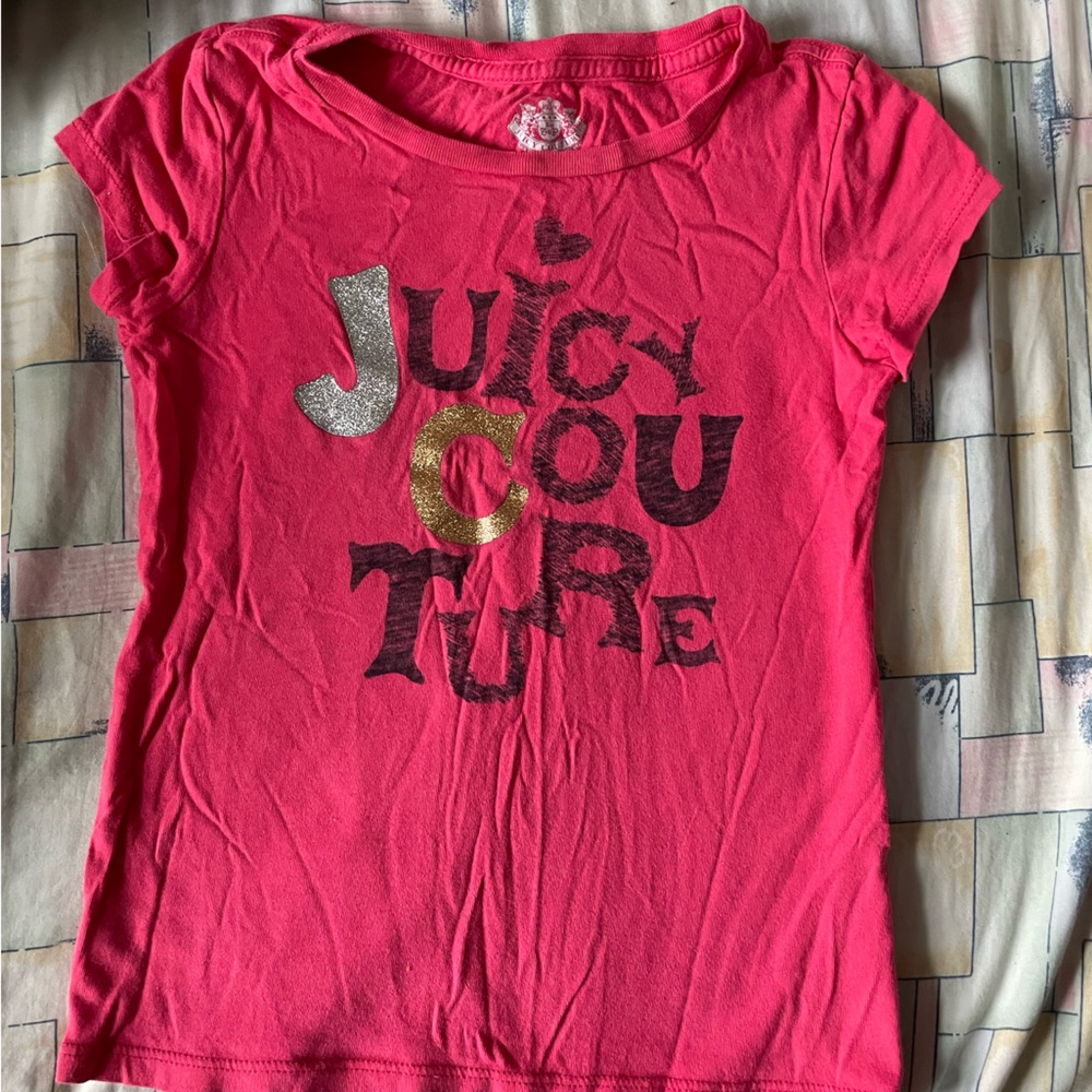 Girls juicy couture t shirt